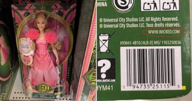 The Wicked doll's box accidently links to an adult content website instead of the movie's official page