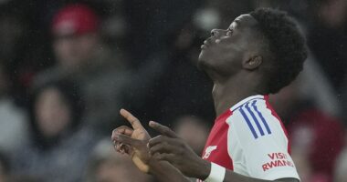 Arsenal vs Nottingham Forest - Premier League: Live score, team news and updates as Gunners double lead and Crystal Palace take lead at Aston Villa