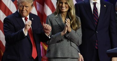 At New York University, fellow students report that whenever any of them quiz Barron Trump about his political views he tells them flatly that he doesn't support either party.