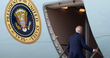 President Joe Biden 's final spin on the world stage left world leaders waiting and the press wanting - so much that as he boarded Air Force One Tuesday to head home a reporter could be heard screaming at him to take questions
