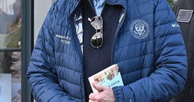 Outgoing President Joe Biden's Black Friday shopping stunned onlookers as he carried a book considered to be anti-Israel