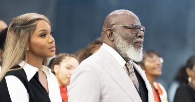 T.D. Jakes' Daughter Sarah Jakes Roberts Speaks Out After His Medical Emergency During A Church Service 