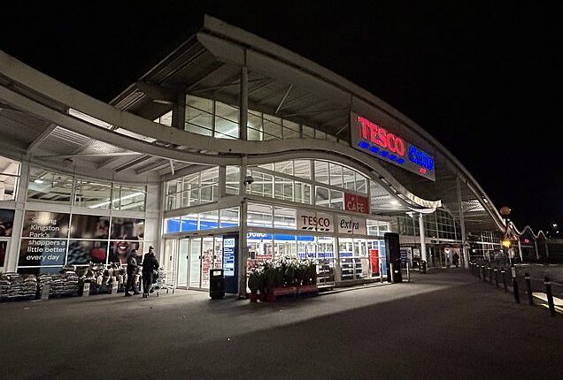 Tesco pictured this morning in Newcastle