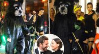 Bradley Cooper and Irina Shayk trick-or-treat with daughter Lea on Halloween