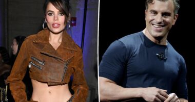 Brooks Nader canoodling with Airbnb billionaire Brian Chesky