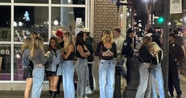A light-wash denim jean has become the most divisive piece of clothing on the internet, with some declaring it should not be worn as an evening look