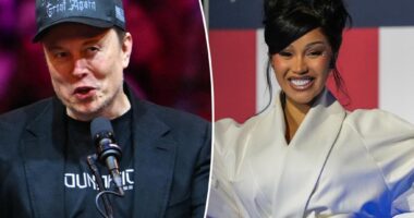 Cardi B slams Elon Musk for calling her a 'puppet' following Kamala Harris rally appearance