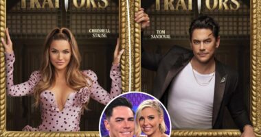 Chrishell Stause seemingly shades Tom Sandoval while promoting 'Traitors' Season 3