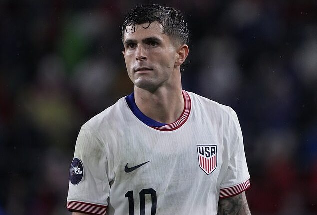 United States national team star Christian Pulisic divided social media with a celebration