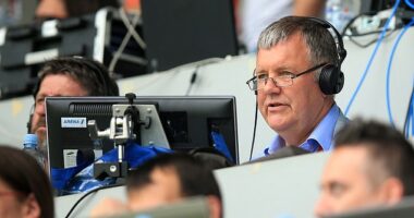 Tyldesley completed his final game at the tournament after being axed by ITV after nearly 30 years at the company