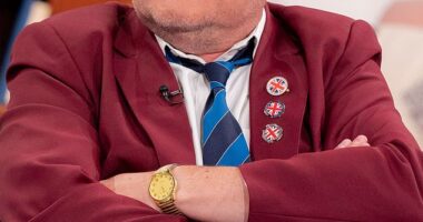 Al Murray revealed that the theft of his Pub Landlord costume took place in Brentford, west London
