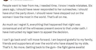 Conor McGregor has issued a fresh statement vowing to appeal his civil sexual assault case defeat but admitted he has made 'mistakes'