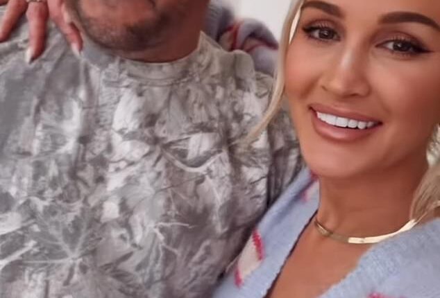 Jason Aldean's wife Brittany joked that they were 'hiding' in the laundry room on Thanksgiving because her family are 'judgy'