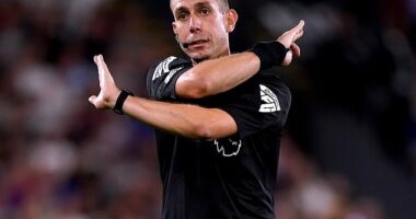 David Coote remains suspended by the PGMOL and will not referee or officiate this weekend