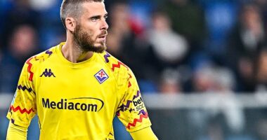 David De Gea put in a stunning man-of-the-match performance for Fiorentina on Thursday