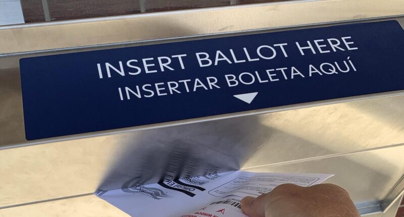 Ballot drop box
