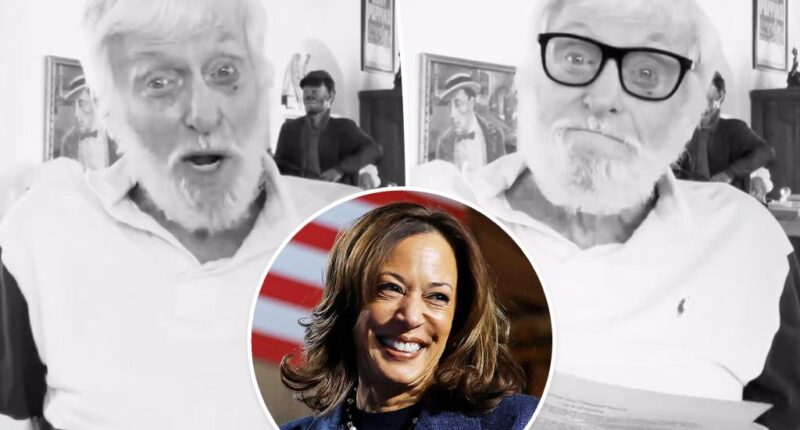 Dick Van Dyke, 98, makes rare appearance on social media to endorse Kamala Harris for president