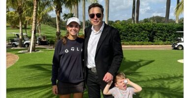 Kai Trump, the oldest of the president-elect's grandkids, said Elon Musk has reached 'uncle status' after spending the last week at Mar-a-Lago