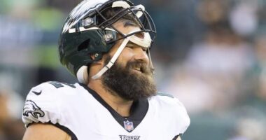 Eagles Legend Jason Kelce Has Fan 'Crying' With Surprise Visit