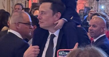 Elon Musk brought his four-year-old son X with him to Donald Trump 's Election Night watch party, and the youngster quickly became the star of the evening