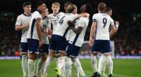 England won promotion to the top tier of the Nations League by beating Ireland on Sunday