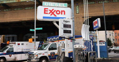 Exxon Mobil’s stock up as profit beat offsets revenue shortfall and company raises dividend
