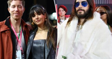 F1 Grand Prix of Las Vegas: Nina Dobrev, Jared Leto and more celebs take to the track