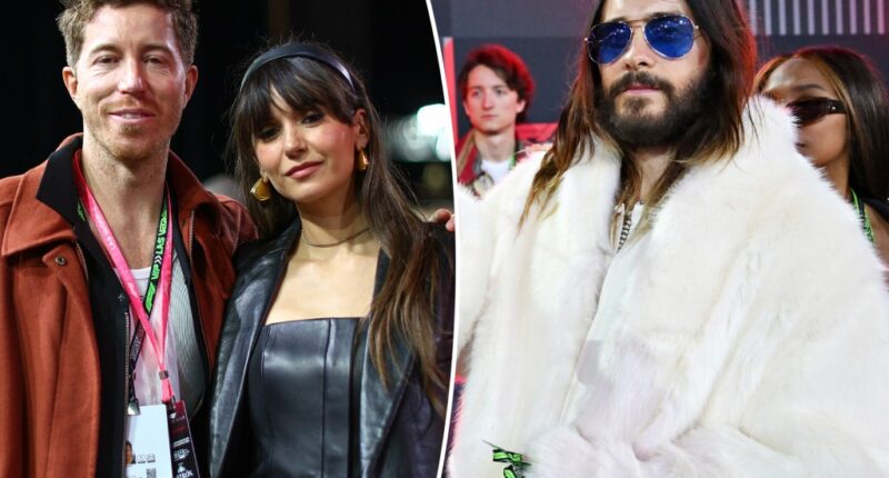 F1 Grand Prix of Las Vegas: Nina Dobrev, Jared Leto and more celebs take to the track