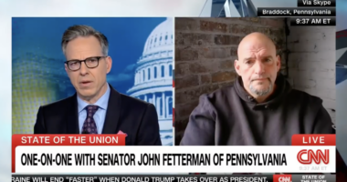 Pennsylvania Sen. John Fetterman on CNN