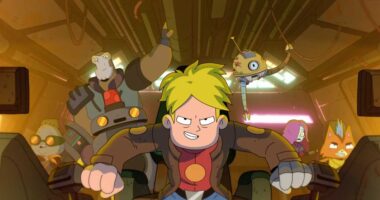 Final Space animated crew characters