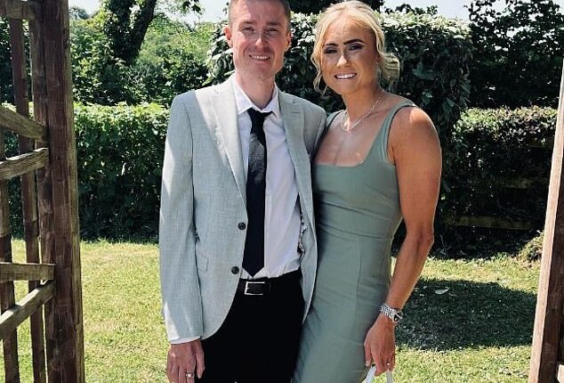 Steph Houghton's husband Stephen Darby (left) was diagnosed with MND in 2018