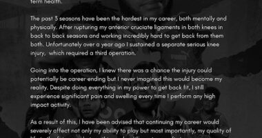 An Aston Villa academy star has announced his retirement from football at the age of 22