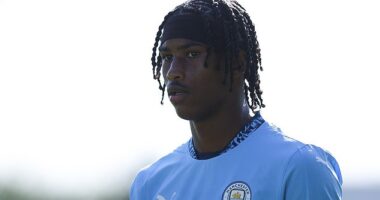 Reigan Heskey scored a hat-trick and provided an assist for Man City's academy on Friday