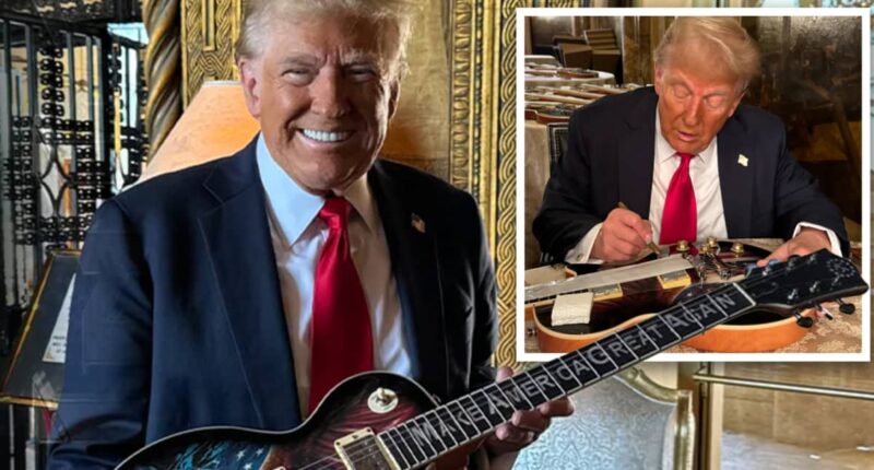 From bibles to sneakers to guitars: Trump-branded merchandise is everywhere, but could it create legal woes for the president-elect?