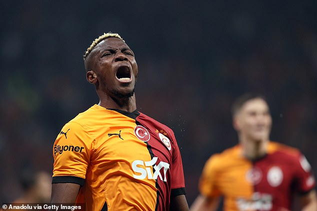 Galatasaray are reportedly preparing a £42m bid to sign Victor Osimhen permanently in January