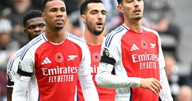 Gary Neville is refusing to change his Premier League prediction after backing Arsenal to win the title