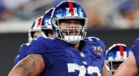 Giants 'Expected to' Shake up Starting O-Line vs. Panthers: Report
