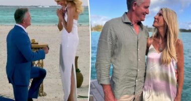 'Golden Bachelorette' Joan Vassos gets engaged with 4-carat diamond ring