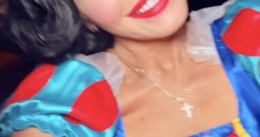 Gwen Stefani embraced the spirit of spooky season by dressing up as an iconic Disney princess while celebrating Halloween with her son Apollo