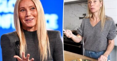 Gwyneth Paltrow spotted chowing down on steak, ice cream at NYC hotspot after getting blasted for ‘starvation diet’