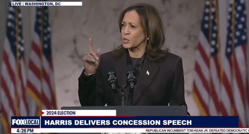 Harris Quoted One Of Hitler's Favorite Writers During Concession