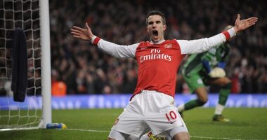 Robin van Persie scored 132 goals for Arsenal in all competitions between 2004 and 2012