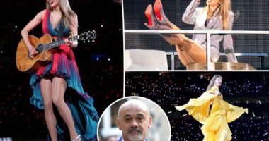 How Christian Louboutin made Taylor Swift's Eras Tour shoes 'unslippable'