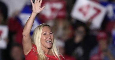 Rep. Marjorie Taylor Greene, R-Ga is expected to chair a committee to assist the Department of Government Efficiency in cutting the size of government