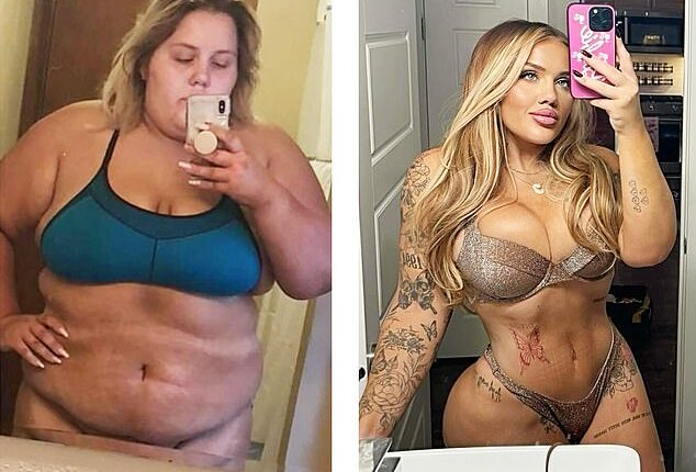 Utah influencer Jakelie George has revealed the secrets behind her incredible fitness transformation that saw her lose over 150lbs