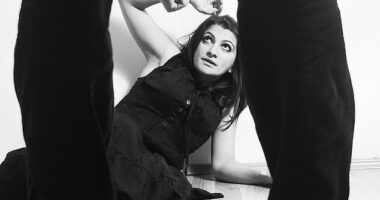 Nadia's husband Greg was arrested last December - since which he's refused to contribute a penny towards the payments on their £230,000 mortgage for their four-bedroom house [Posed by models]