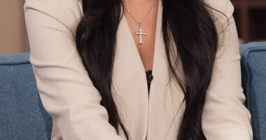 Bonnie-Louise Cooper, who feared she would lose her life after having a BBL in the UK, pictured appearing on This Morning in March this year