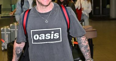 McFly frontman Danny Jones is the first star to touch down in Brisbane Airport ahead of this year's I'm a Celebrity … Get Me Out of Here