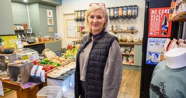 Wendy White-Finnigan, who owns The Way Forward 2045, a store in Cumnock with sustainable and refillable goods, believes a lot of the affordability is 'to do with the decline of the industry that was here, and obviously as a result people don't necessarily have the same income'
