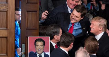 Insiders said the charm offensive went well. Matt Gaetz spent Wednesday in Washington, D.C., with Vice President-elect J.D. Vance meeting 10 key Republican senators he would need to secure his confirmation as Donald Trump's controversial attorney general. 'Feedback from the senators on the meetings was very positive,' said a source close to Vance.